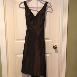 LAST CHANCE | Ann Taylor Brown Cocktail Dress